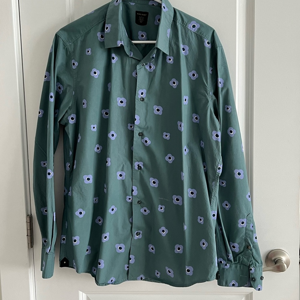 Rare rabbit casual button down shirt